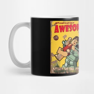 LEGO Fallout "Attack of the Fishmen" Magazine Cover Mug